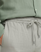 Altavita Linen City Summer Set - Green/Grey