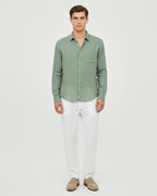 Altavita Linen City Summer Set - Green/White