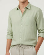 Altavita Linen City Summer Set - Mint/Beige