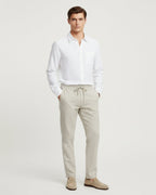 Altavita Linen City Summer Set - White/Beige