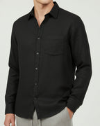 Altavita Linen City Summer Set - Black/Grey