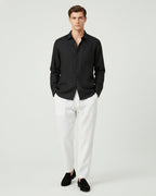 Altavita Linen City Summer Set - Black/White