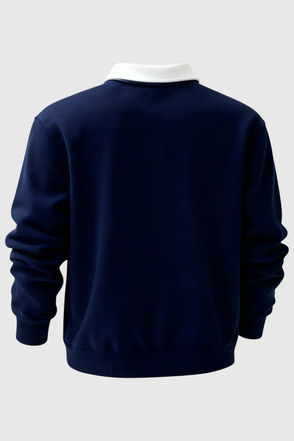 The Contrast Polo - Dark Blue