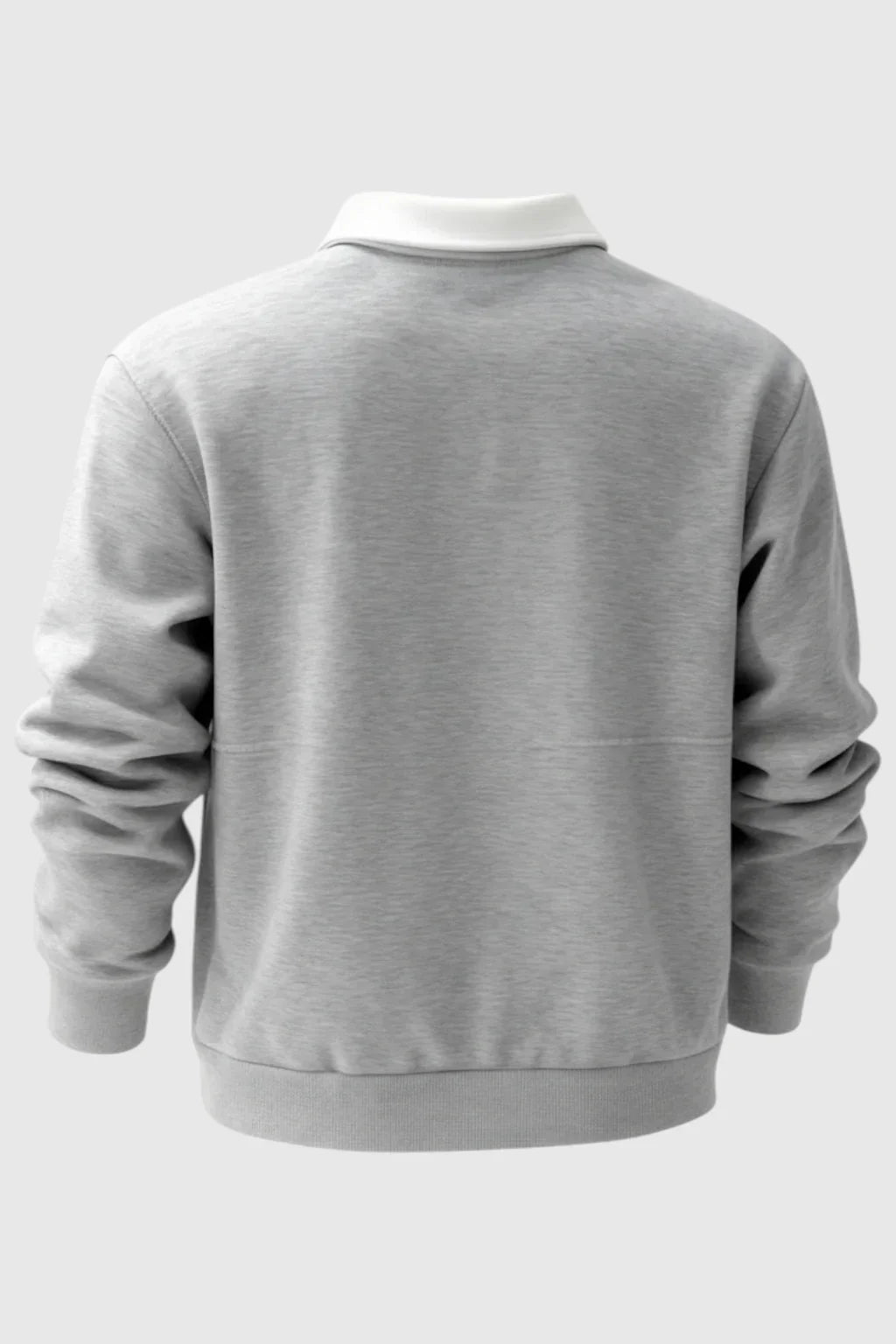 The Contrast Polo — Grey
