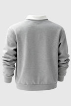 The Contrast Polo — Grey