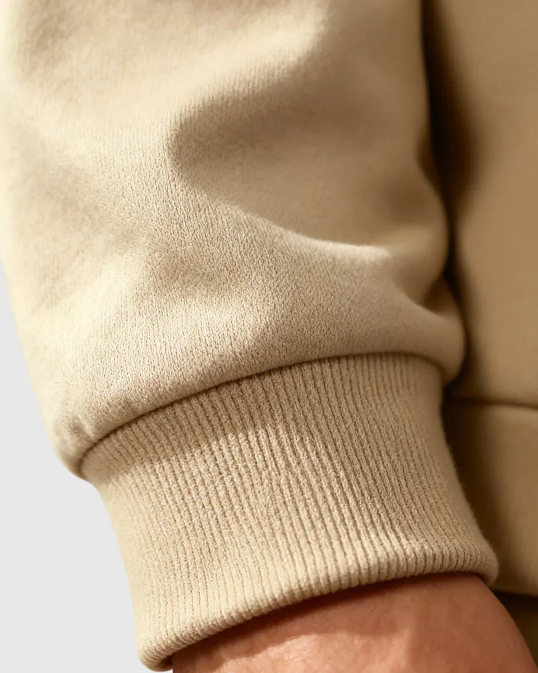 The Contrast Polo — Beige