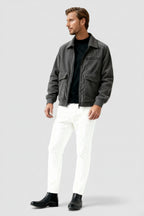 Men's Corduroy Jacket - Grey