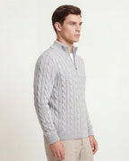 Toledo Half Zip Jumper - Grey