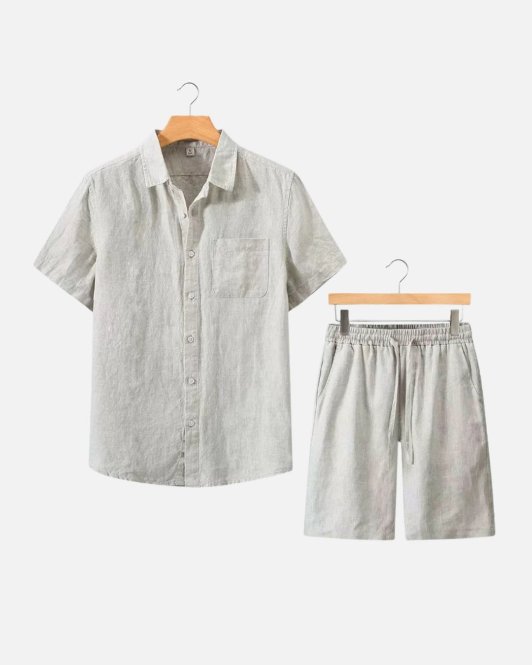Altavita Linen Breeze Summer Set - Beige