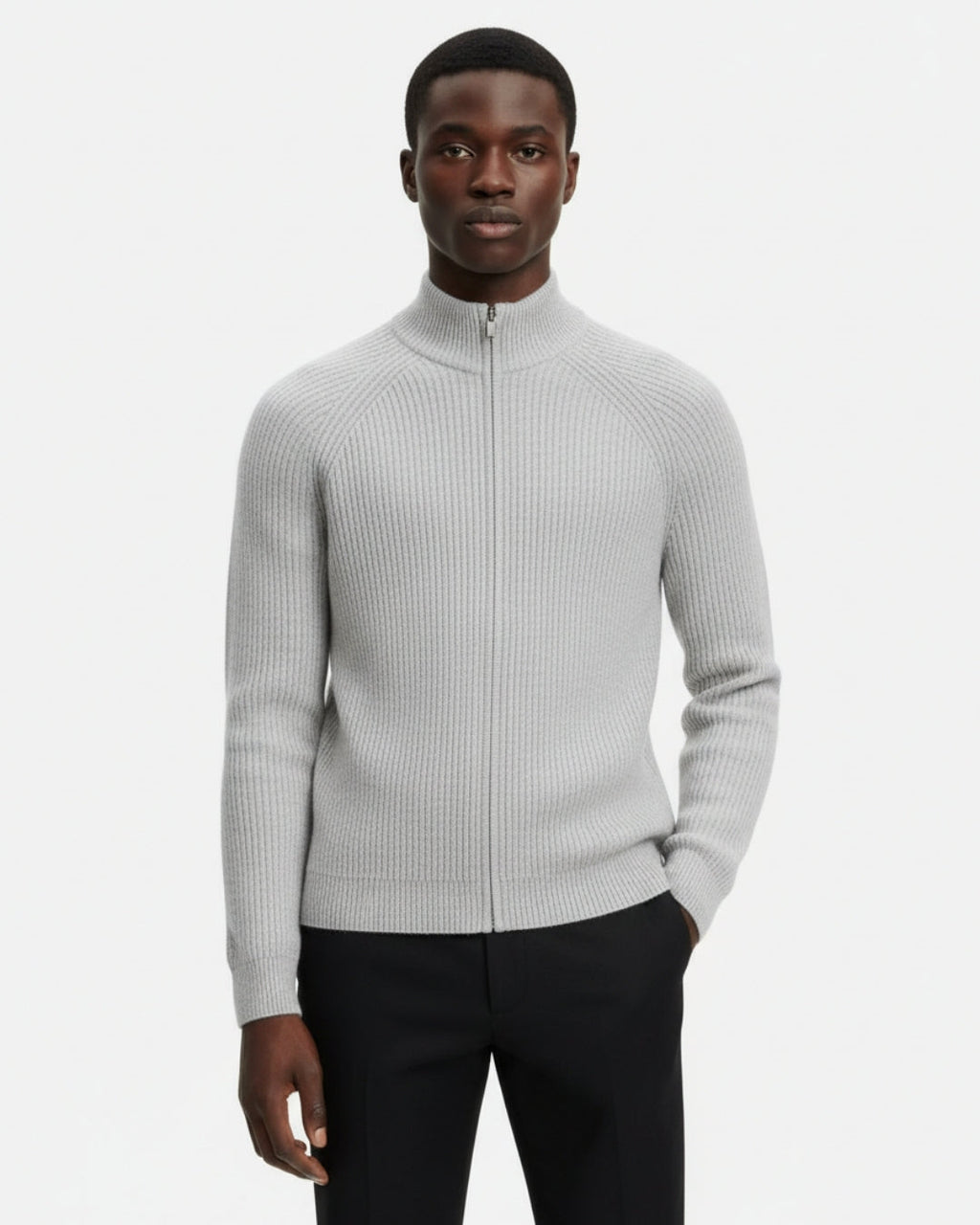 Aragón Zip Sweater - Off-white