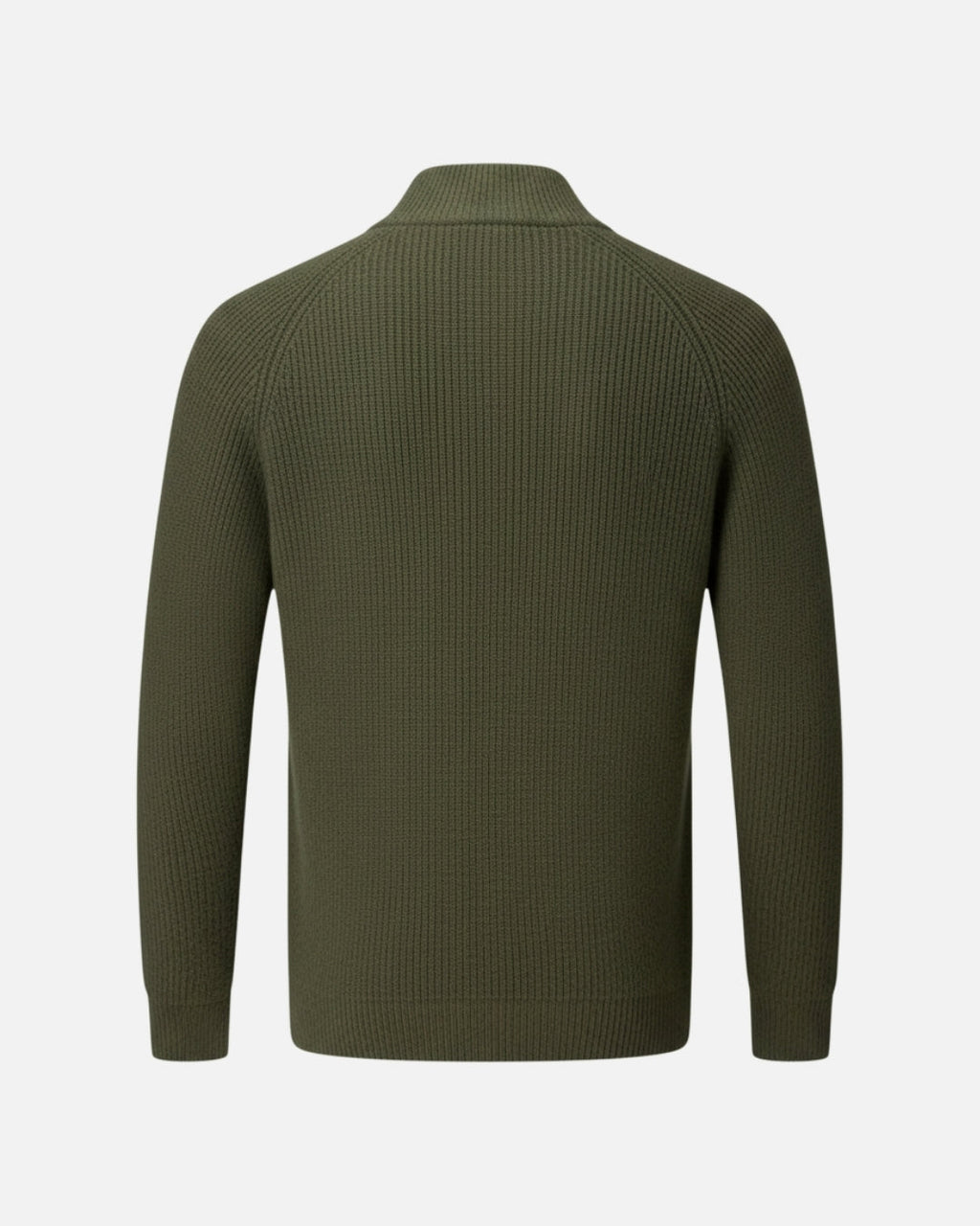 Aragon Zipped Sweater - Olive