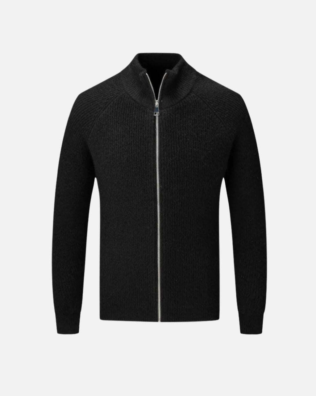 Aragón Zip Sweater - Black