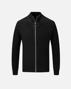 Aragón Zip Sweater - Black