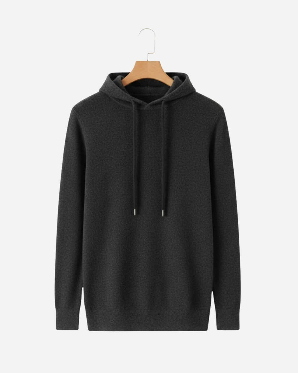 Merino Wool Basics Hoodie - Graphite
