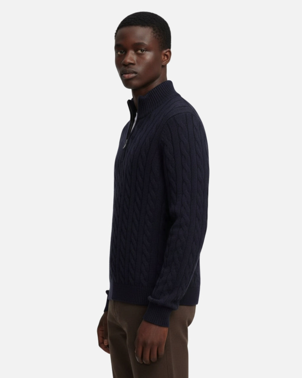 Toledo Half Zip Sweater - Navy