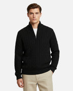 Toledo Half-Zip Jumper - Black