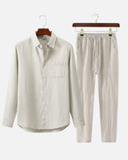 Altavita Linen City Summer Set - Beige