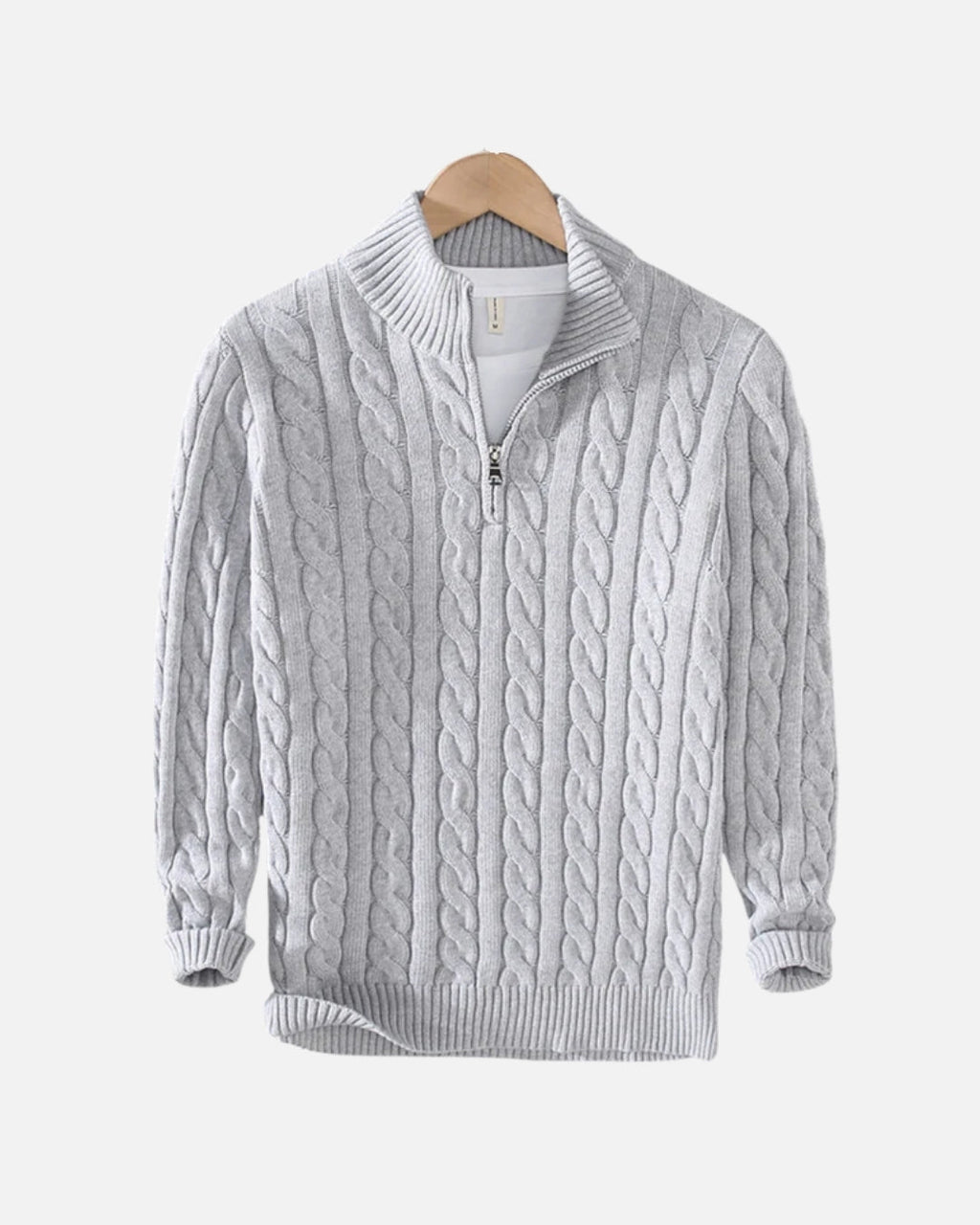 Toledo Half Zip Jumper - Grey