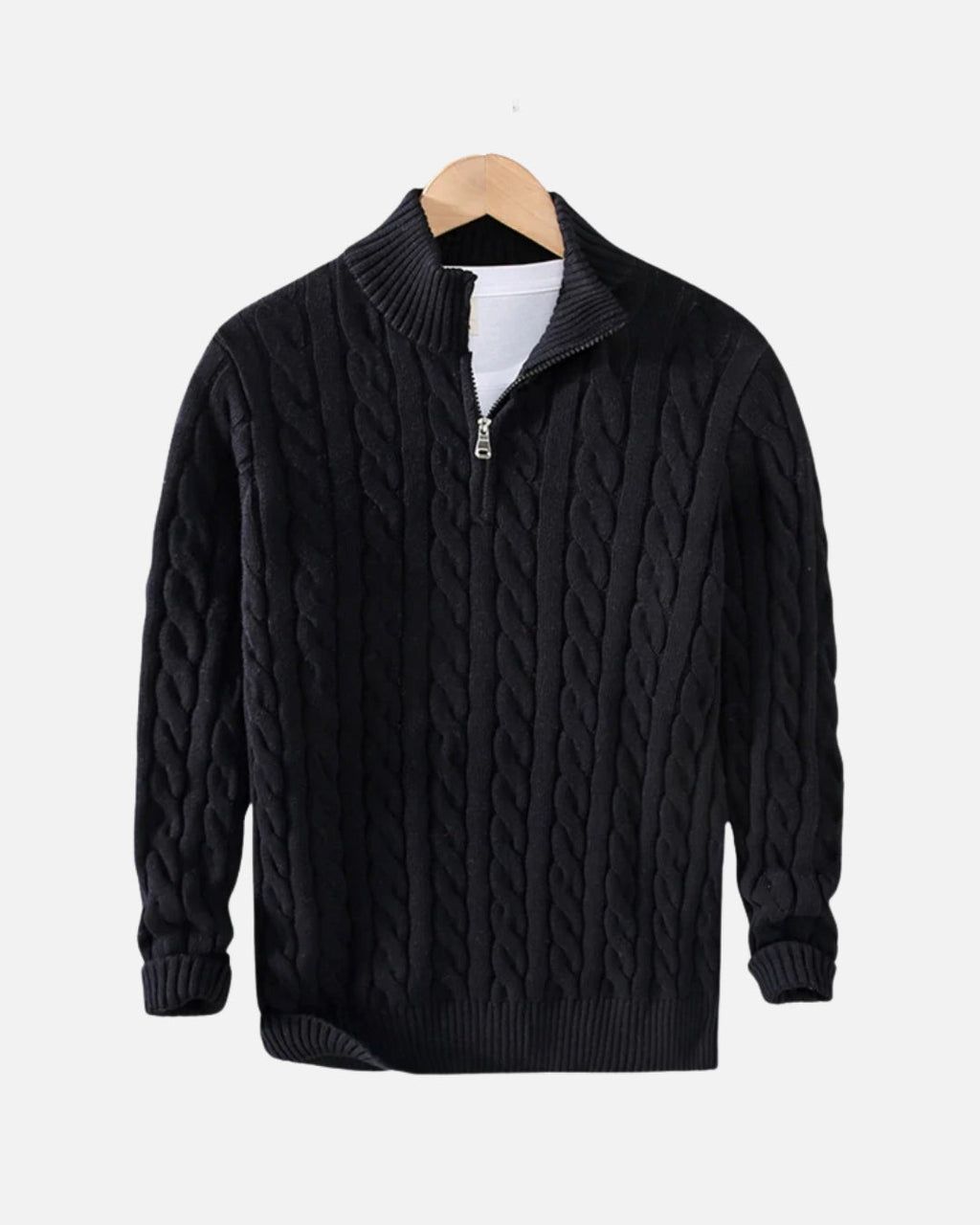 Toledo Half-Zip Jumper - Black