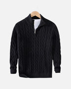 Toledo Half-Zip Jumper - Black