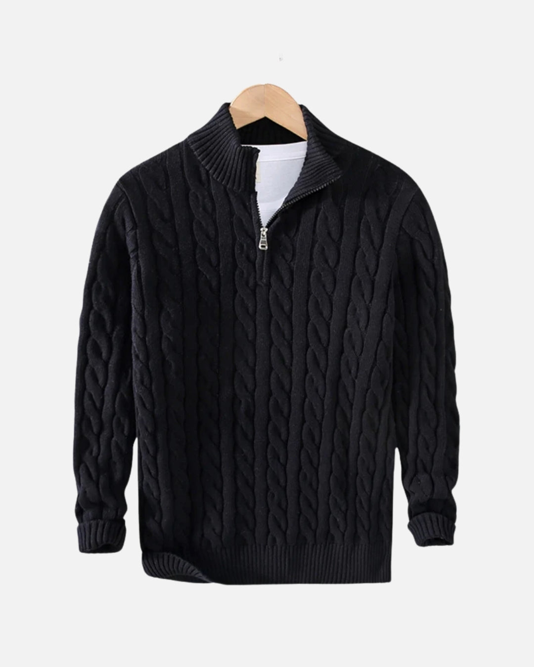 Toledo Half-Zip Jumper - Black